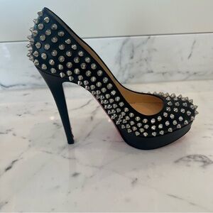 Christian Louboutin pumps platform black size 7.5